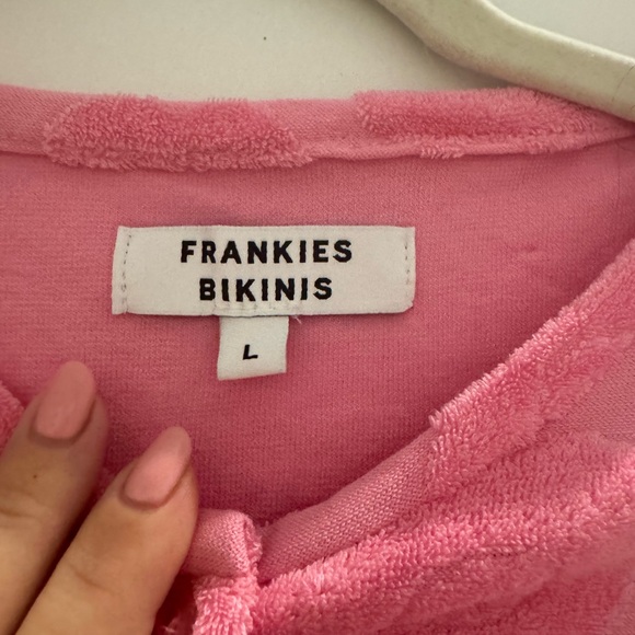 Cheri Floral Terry Cardigan Sweater - Picture 4 of 9